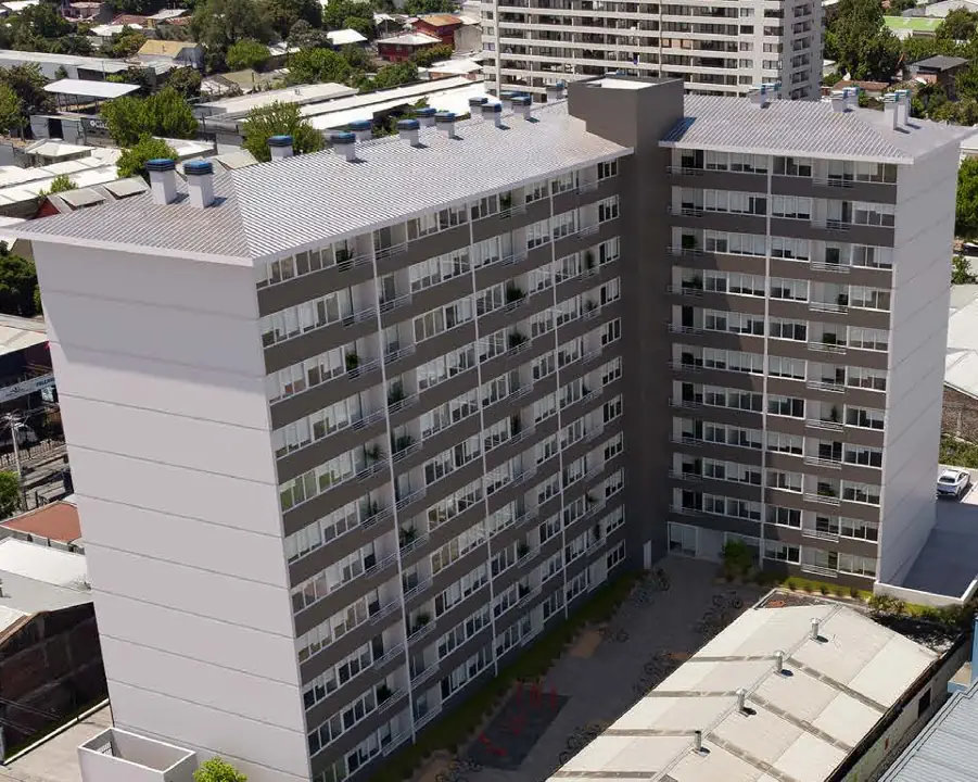Edificion en Chillan con departamentos entrega Futura y paga pie en cuotas
