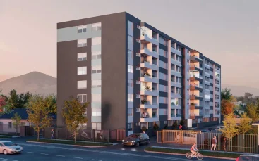 Edificio en Conchalí con departamnetos entrega inmediata venta con bono pie y tasa rebajada