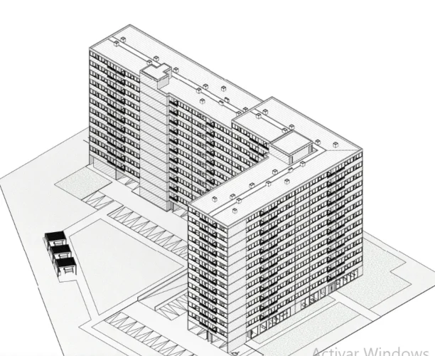 Edificio en San Joaquin con departamnetos entrega futura 2030