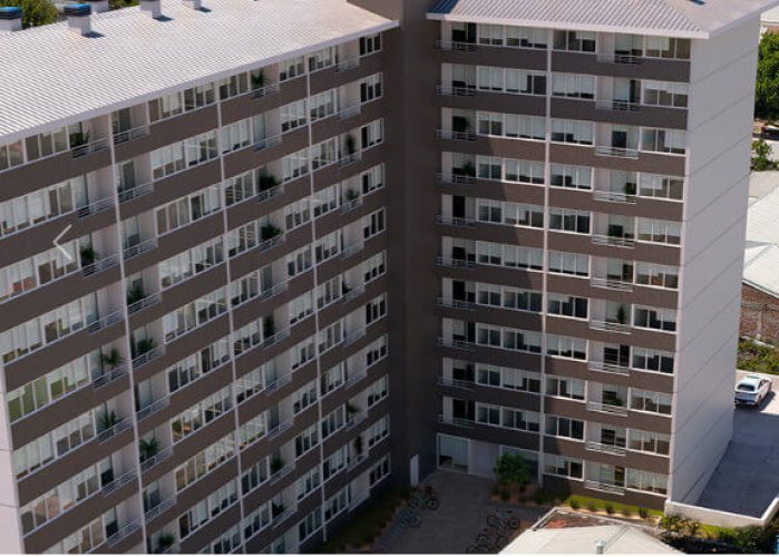 Edificio en Chillan entrega Futura venta con bono pie