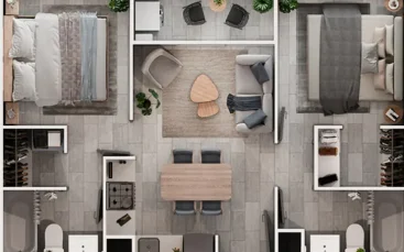 Departamento Mariposa 2d2b 44 m2 venta con estacionamiento entrega futura 2029