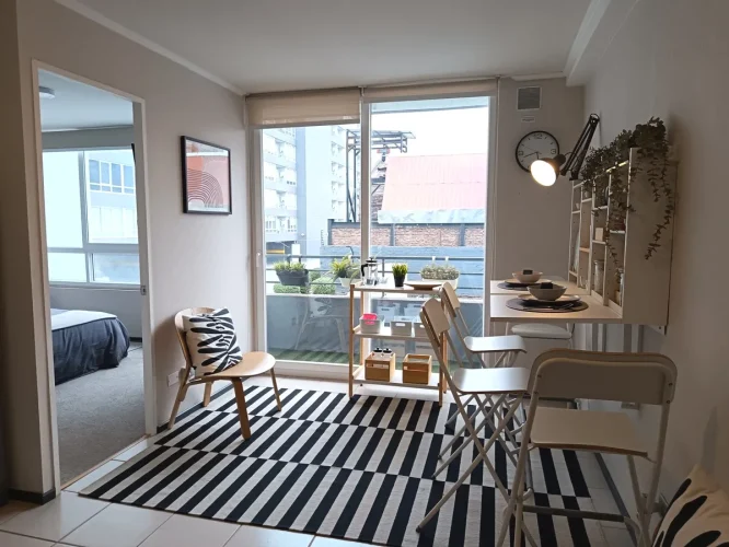 Living comedor venta Quinta Normal departamentos con entrega inmediata bono pie