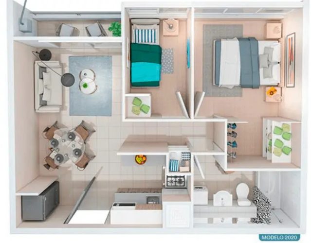 Departamento entrega inmedita 37 m2 venta con bono pie en Rancagua