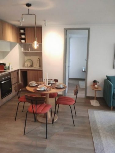 Cocina departamento Metro Villa Frei entrega Inmediata ayuda para el pie en 48 cuotas