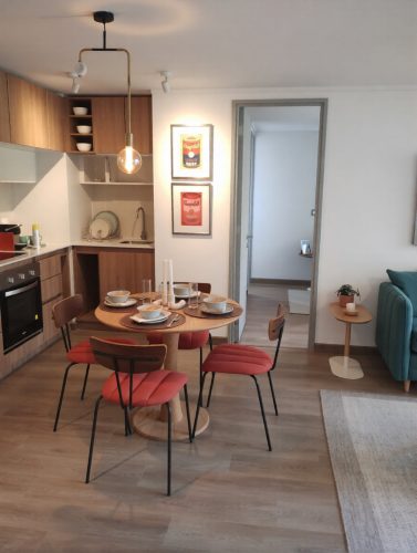 Cocina departamento entrega inmediata ayuda para el pie metro Villa Frei Ñuñoa