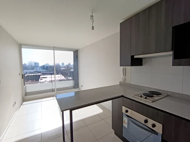 Living comedor y cocina integrada venta con bono pie Quinta Normal