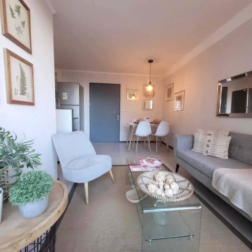Living comedor departamento Independencia venta con bono pie