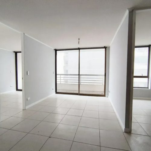 Living comedor departamento Quinta Normal venta con bono pie