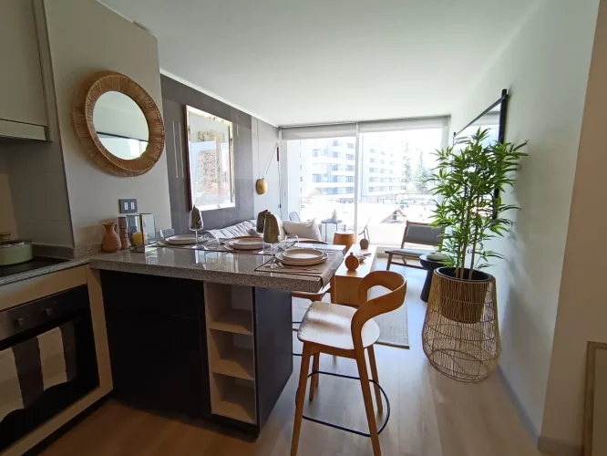 Living comedor vista balcon gran Luz de dia venta la Florida bono pie