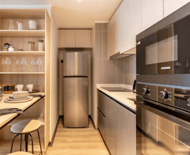 Cocina amoblada gran espacio venta con bono pie en independencia