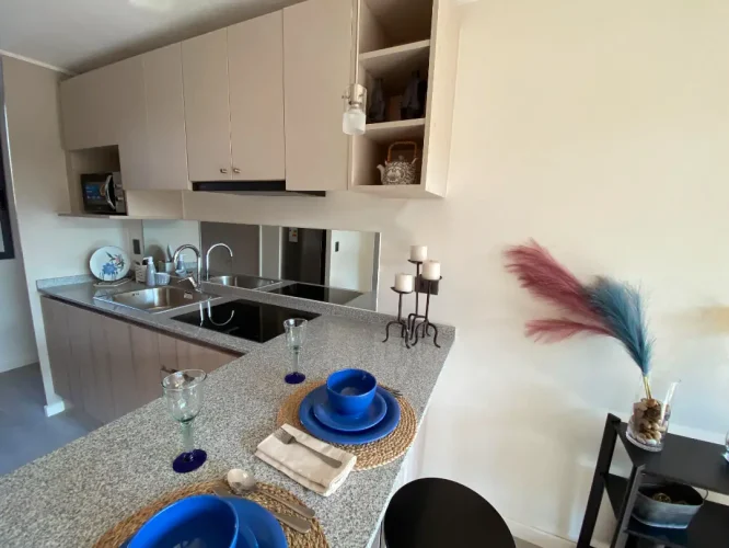 Cocina amoblada venta con bono pie.