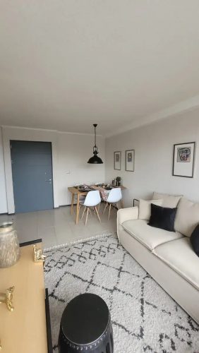 Living comedor entrada departamnento venta con bono pie en independencia