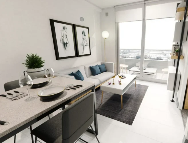 Living comedor Cerrillos venta con subsidio adjudicado