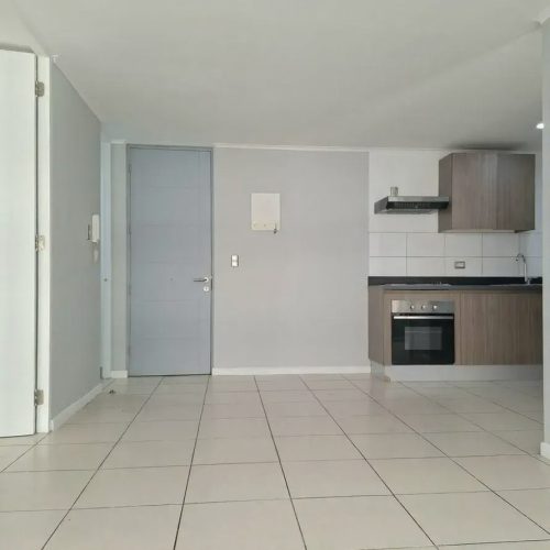 Living comedor departamento Quinta Normal venta con bono pie