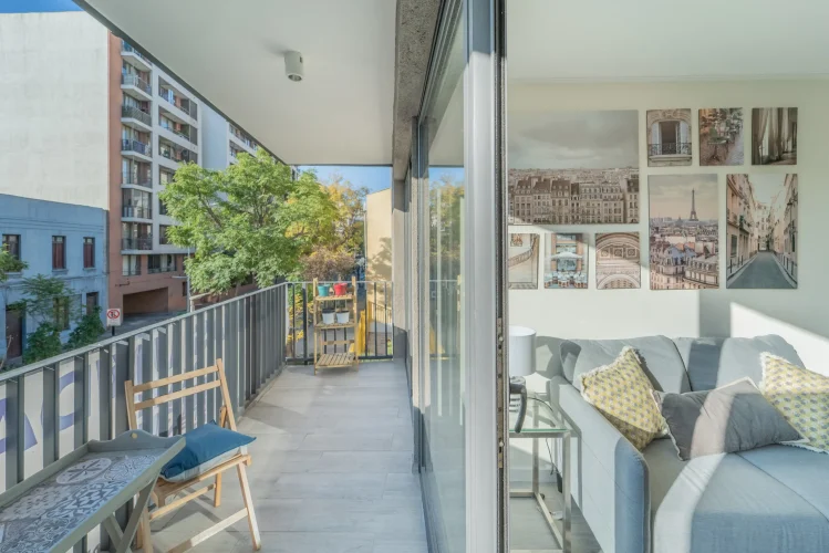 Balcon midfada hacai living comedor