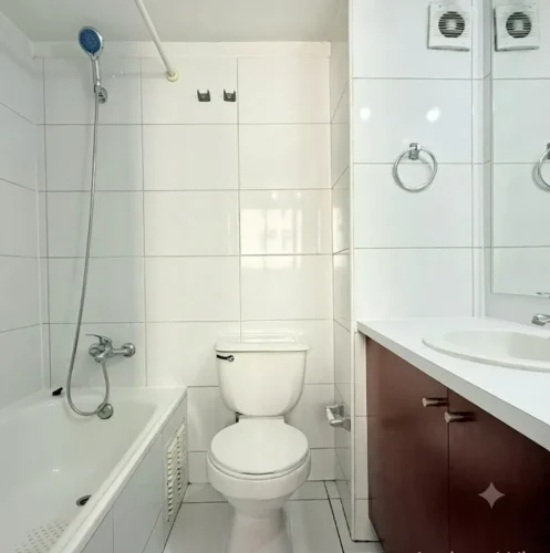 Baño departamento venta con bono pie y en oferta