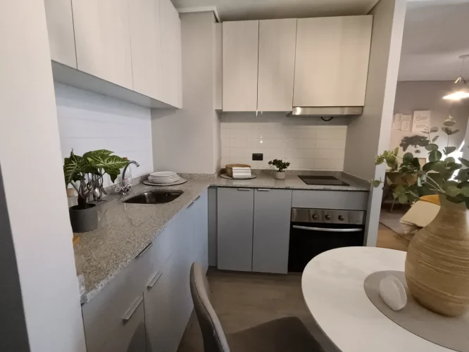 Cocina amoblada, espacios a la medida venta con bono pie, entrega inmediata, Estación Central