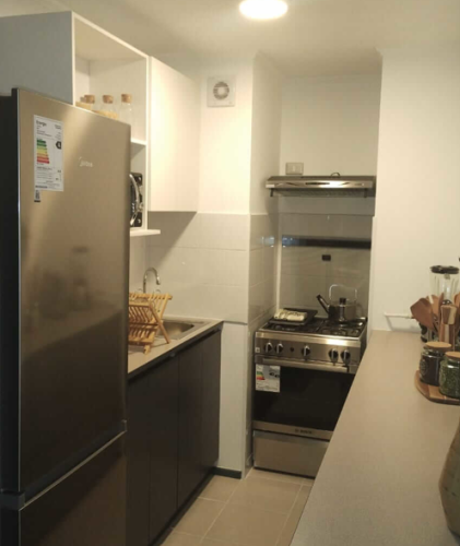 Cocina amoblada venta con bono pie en Rancagua