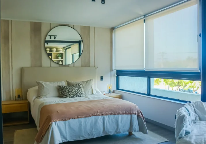 Dormitorio principal cama 2 plazas vneta con bono pie con tasa rebajada