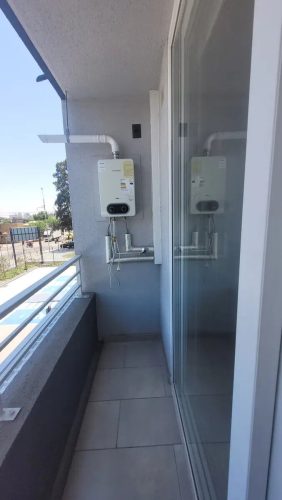Balcon departamento venta con bono pie en Chillan