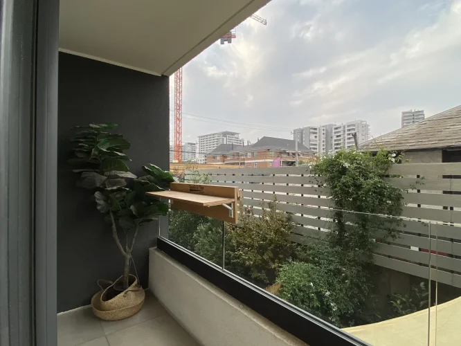 Balcon venta departamento La Florida bono pie entrega inmediata