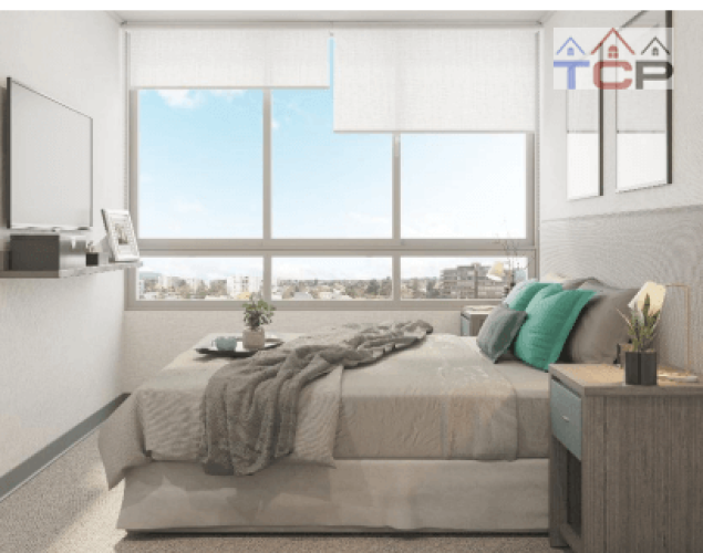 Dormitorio principal cama 2 plazas entrega futura venta con bono pie