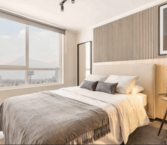 Dormitorio principal cama 2 plazas venta con bono pie en independencia