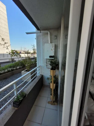Balcon a piso ceramica conexion con living comedor venta con bono pie
