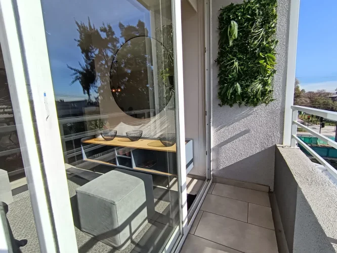 Balcon ventales termo panel piso ceramica