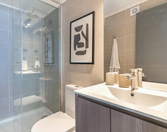 Baño grandes espacion en el venta con bono pie en independencia