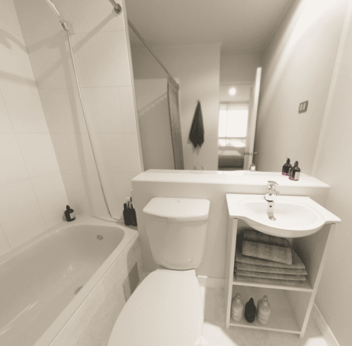 Baño dormitorio Principal venta con bono pie en Quinta Normal