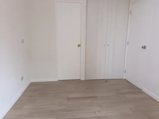 Dormitorio cama 2 plazas departamento entrega inmerdiata en san Joaquin tasa rebajada