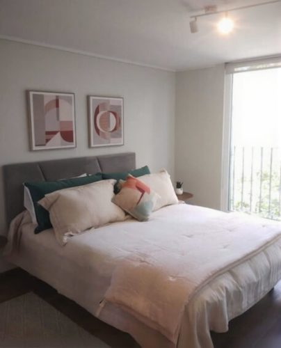 Dormitorio principal Metro Villa Frei entrega Inmediata ayuda para el pie en 48 cuotas