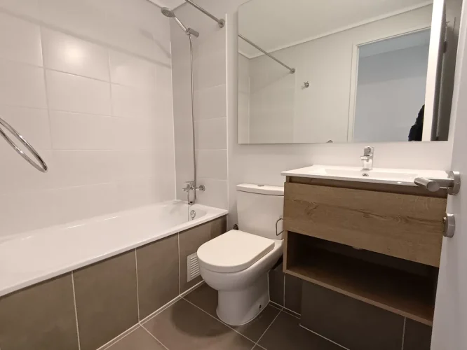 Baño 1 departamento cocina costado venta con bono pie San Joaquin