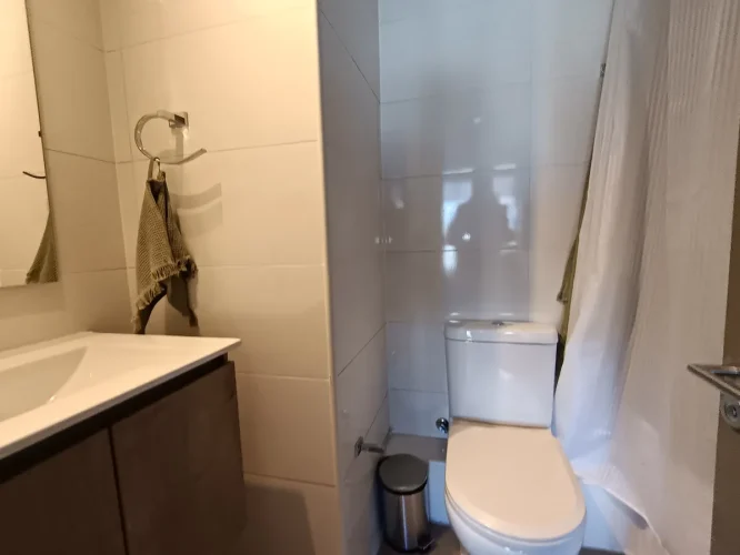 Baño con tina departamento entrega inmediata metro Farnklin