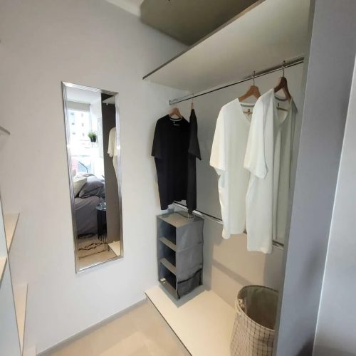 Walking closet dormitorio principal venta con bono pie en san Joaquin