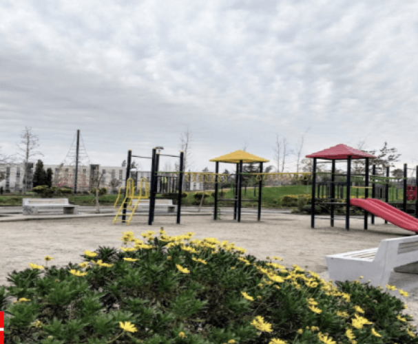 Parque cerca proyecto venta con ayuda pára el pie