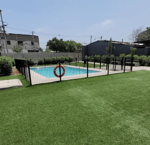 Piscina proyecto Areas comunes en Quinta Normal venat con bobo pie