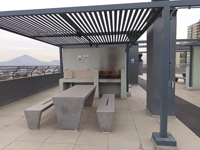 Quincho en azotea venta Quinta Normal departamentos con entrega inmediata bono pie