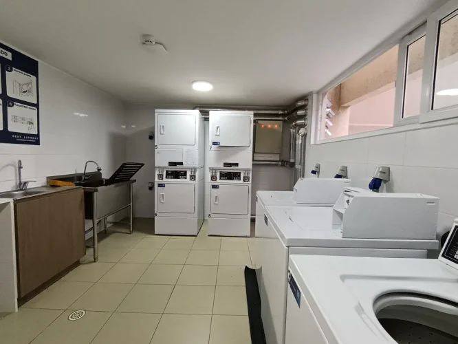 Sala de lavado y secado departamento entrega inmerdiata en san Joaquin tasa rebajada