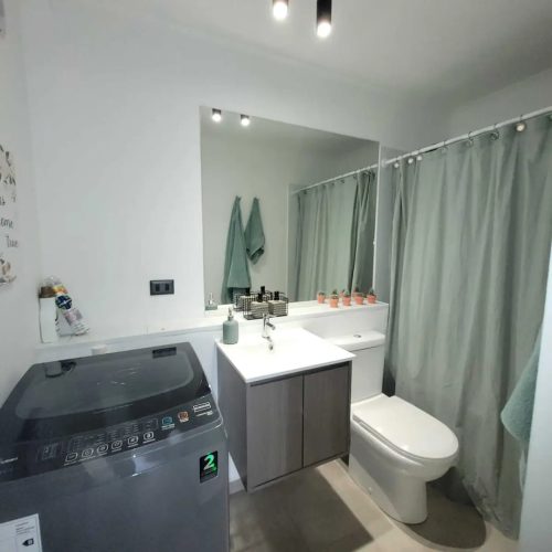Baño conexion a lavadora venta con bono pie San Joaquin