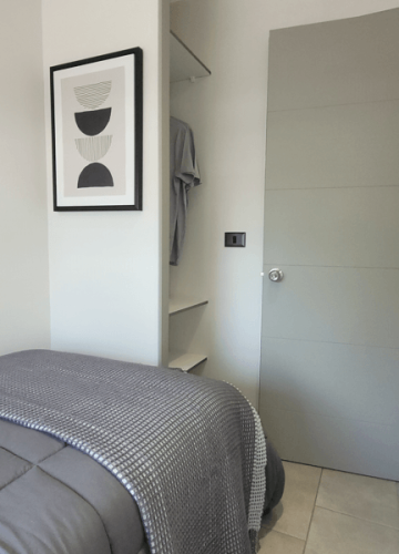 Closet segundo dormitorio entrega inmediata en Cerrillos venta con bono pie