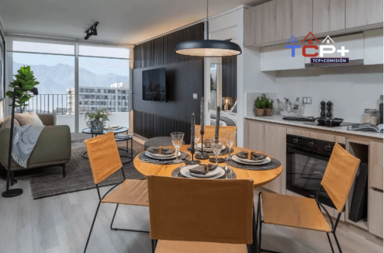 4) Living comedor ,,