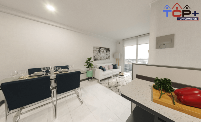 4) Living comedor