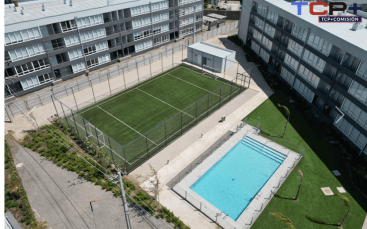 Edificio de Quilicura entrega inmediata, departamento 2d1b 37 m2