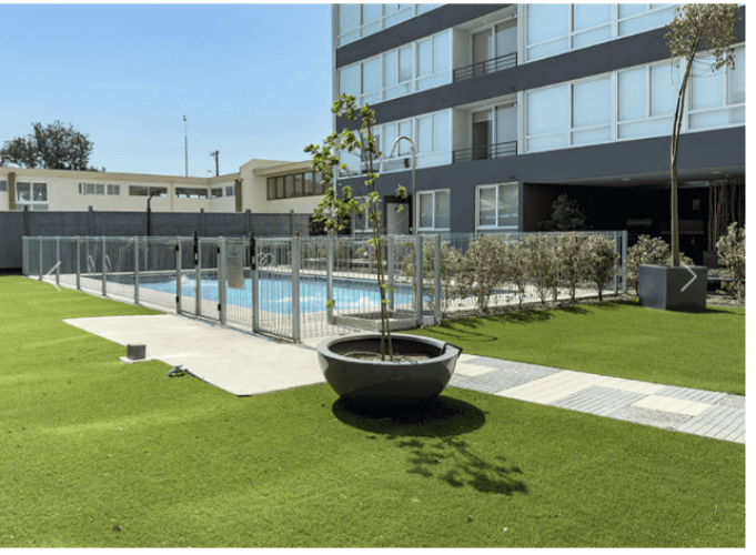 Interir edificio piscina venta con bono pie