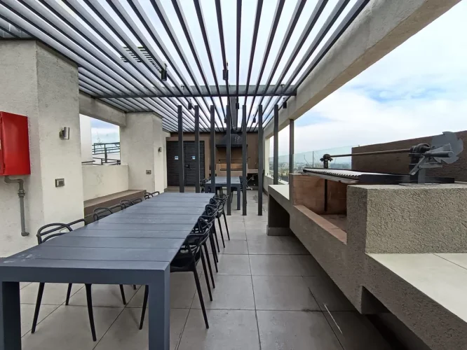 Quincho a la medida en edificio con departamentos en venta La Cisterna